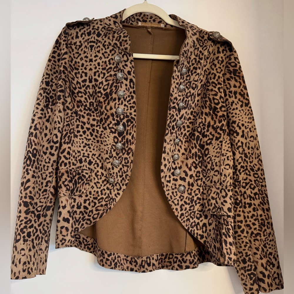 Leopard Print Jacket